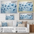 thumbnail image 4 of Designart "Dreamy Cerulean Poppy Tranquility I" Poppies Floater Framed Wall Art Prints, 4 of 5