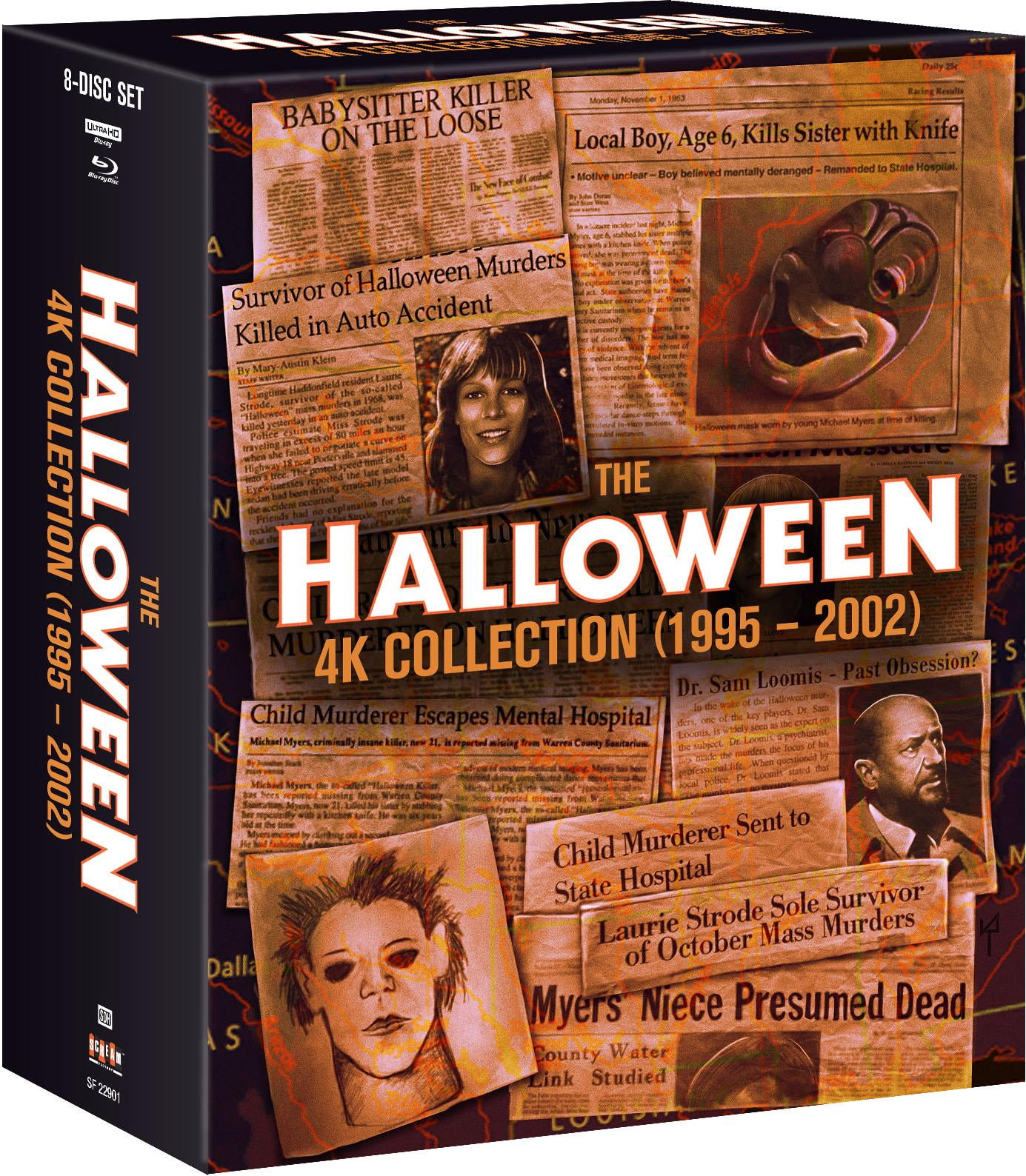 Scream Factory Presents: Halloween 4K Horror Collection