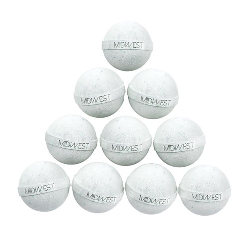 Eucalyptus Luxury Bath Bombs -Set of 10 - Extra Large - 4.5oz