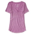 thumbnail image 2 of Camiseta adornada Aeropostale con Minibolsillo para mujer morado grande, 2 of 2