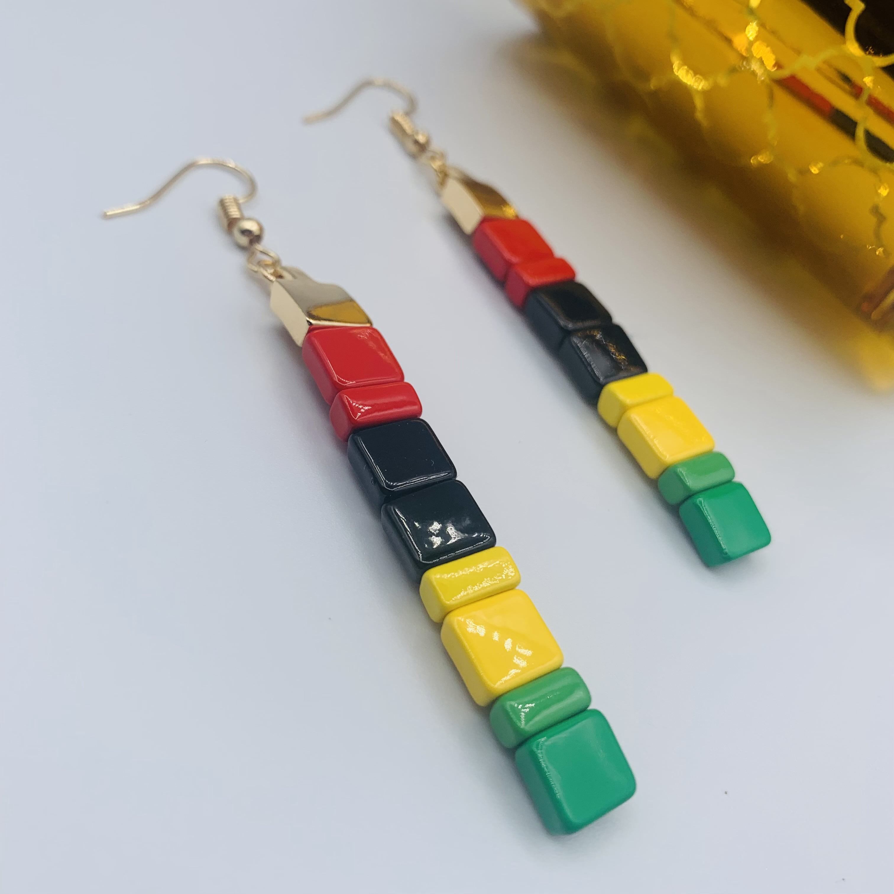 Black History Month Earrings - Black Lives Matter Earring - Juneteenth Earring (Black Lives Matter)