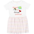 thumbnail image 3 of Inktastic Someone in Georgia Loves Me Girls Toddler Dress, 3 of 5