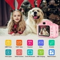 thumbnail image 3 of Kids Selfie Camera for Kids 1080HD 20MP Digital Camera for Boys Toddler Girl Toys, Christmas Birthday Gift for Age 3 4 5 6 7 8 9 10 Year Old with 32GB SD Card, Pink, 3 of 9
