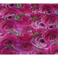 thumbnail image 5 of oneOone Viscose Jersey Fuschia Pink Fabric Rose Floral Fabric For Sewing Printed Craft Fabric By The Yard 60 Inch Wide, 5 of 5