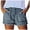 Dark Blue, variant on Aayomet Biker Shorts Womens Ripped Hole Denim Shorts Fashion Raw Hem Distressed High Waisted Shorts,Dark Blue XL