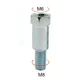 thumbnail image 1 of Desde China Adaptador de espejo retrovisor for motocicleta M8 8MM 6MM M6 Tornillo de aumento de cambio de rosca derecha/izquierda en sentido horario/antihorario, 1 of 2