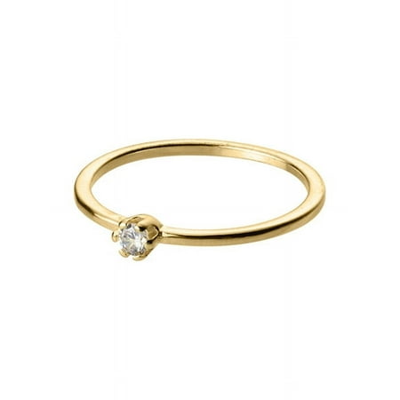 Womens Sterling Silver Ring Elegant Single Diamond Ring Korean Japanese Tail Ring Flashing Ring For Her Women Gift Fashion Jewelry