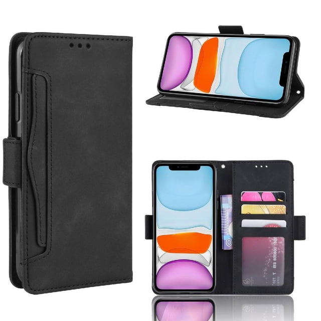 Funda Tipo Billetera GANGXUN para iPhone 11 – Tapa Flip con Tarjetero