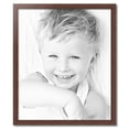 thumbnail image 2 of ArtToFrames 31" x 37" Honors Mahogany with Gold Picture Frame, 31x37 inch Brown Wood Poster Frame (WOM-5156), 2 of 7