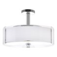 thumbnail image 1 of CWI Lighting Lucie 5 Light Drum Shade Chandelier With Chrome Finish, 1 of 2