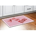 thumbnail image 3 of ThisWear Valentines Day Home Decor Gifts Love Lives Here Valentines Day 2 Pack Doormats Pink, 3 of 3