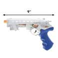 thumbnail image 3 of KidFun Space Soldier Toy Gun Galaxy Blaster Colorful Spinning LED Lights Sounds for Boys. Ages 3-8 Blue, 3 of 6