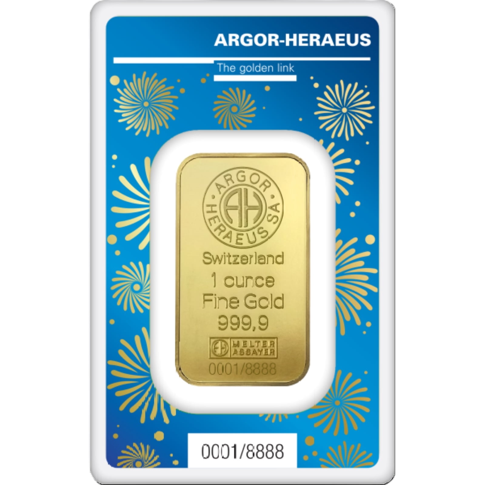 1 oz Gold Bar Random Brands (Assay)