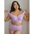 thumbnail image 3 of POSESHE Super Soft Wireless Bra with Full Coverage, Push-Up Bra with Natural Lift, M-5XL, 3 of 5