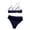 Navy, variant on Girls' Swimwear Two Piece Bikini with Navy and White Color Design for Girls Sun Ready Beachwear Girls Swimsuit 12-13 Years