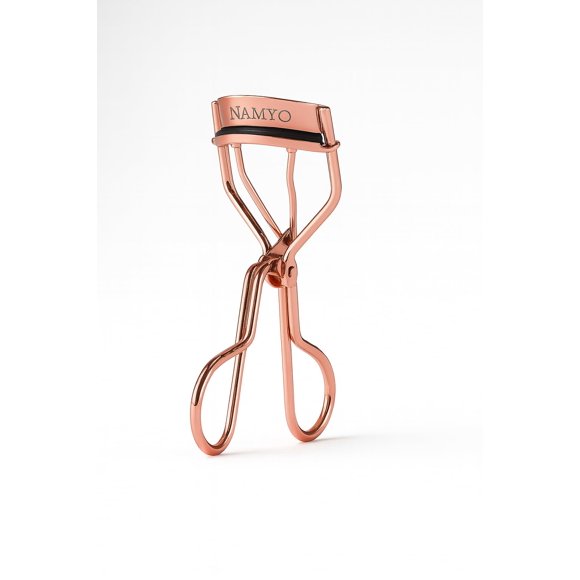 Rizador de pestañas Namyo Rose Gold con 10 recambios de silicona