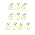 thumbnail image 1 of Yhmxh Fournitures de Bureau, Fournitures Scolaires, Fournitures de Rentrée Mignonnes Clips en Papier Colorés-Pages Marque-Pages 10 Dossiers Marque-Pages Clips en Papier, 1 of 5