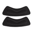 thumbnail image 2 of 1 Par Almohadillas Autoadhesivas de Talones Plantillas de Esponjas Antideslizantes Cojín Amortiguador para de Tacones Altos Negro Yinane Protector de pie con amortiguación de talón, 2 of 8