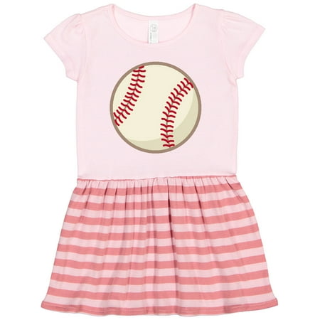

Inktastic Baseball Sports Ball Gift Toddler Girl Dress
