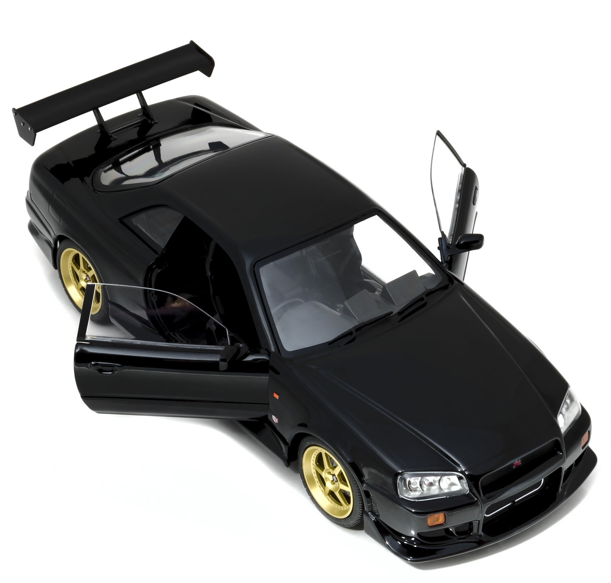 Greenlight 1999 Nissan Skyline Gt R R34 Black Walmart Com Walmart Com