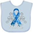 thumbnail image 3 of Inktastic Hope-Colon Cancer Awareness Boys or Girls Baby Bib, 3 of 4