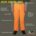 thumbnail image 6 of Mossy Oak Men's Scent Control Pant, Mossy Oak Blaze, Size Extra Large, 6 of 7
