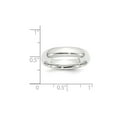 thumbnail image 3 of Gem & Harmony Ladies or Mens Platinum 5mm Comfort Fit Wedding Band Ring for Women, 3 of 5