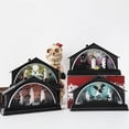 thumbnail image 4 of Casa Luminosa Led De Halloween Exquisita Construcción Iluminada De Halloween Edificio De Luz Retro Decorativo De Halloween Para Fiesta Hogar De Halloween matsuzay HA027563-04, 4 of 7