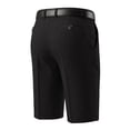 thumbnail image 4 of GrmtClth Mens Casual Shorts Solid Color Straight Leg Dress Golf Shorts Flat Front Regular Fit Summer Business Daily Wear With Belt Loops Black 29, 4 of 5