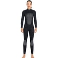 thumbnail image 1 of Greeniant Trajes de buceo traje de neopreno térmico de una pieza de manga larga cálido traje de baño de Surf impermeable ropa de surf profesional Deportes acuáticos Mujer Negro SG Greeniant OD020685-11, 1 of 6