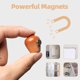 thumbnail image 2 of Lindos Mini Jarrones de Cerámica Magnéticos para el Refrigerador, Divertidos Imanes de Plantas Pequeñas, Mini Jarrones 3D para Decorar el Refrigerador., 2 of 5
