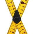 thumbnail image 3 of SuspenderStore Tape Measure Suspenders - 2-Inch Wide Elastic - Gator Clip - 4 Sizes Including Big & Tall, 3 of 4