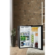 Frigidaire 3.2 Cu. ft. Retro Compact Refrigerator with Side Bottle Opener EFR376, Black