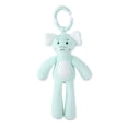 thumbnail image 2 of Kiddiway Baby Ultra-Soft Plush Wind Chime Car Toy - Cute Plushies & Plush Figurine, Baby Car Toys & Stroller Toys, Tactile Sensory Mobile, Soft Chime, Attaches to Car/Stroller/Crib,Blue, 2 of 6