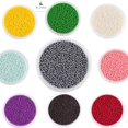 thumbnail image 2 of 1000pcs Cuentas de 2 mm de colores mezclados para hacer joyas, collares, pulseras, pendientes.pangjing, 2 of 4