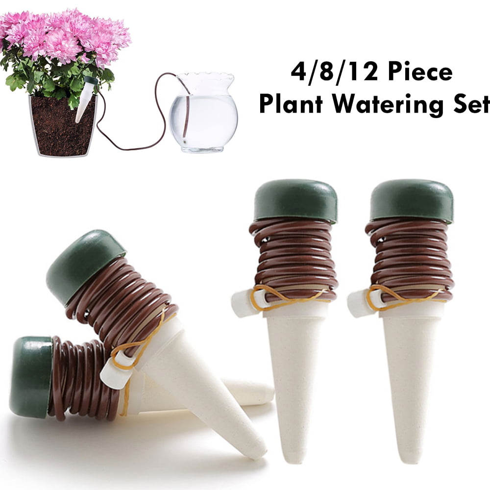 10Pcs Indoor Drip Automatic Water Spikes Tender House Plant Watering Irrigation 