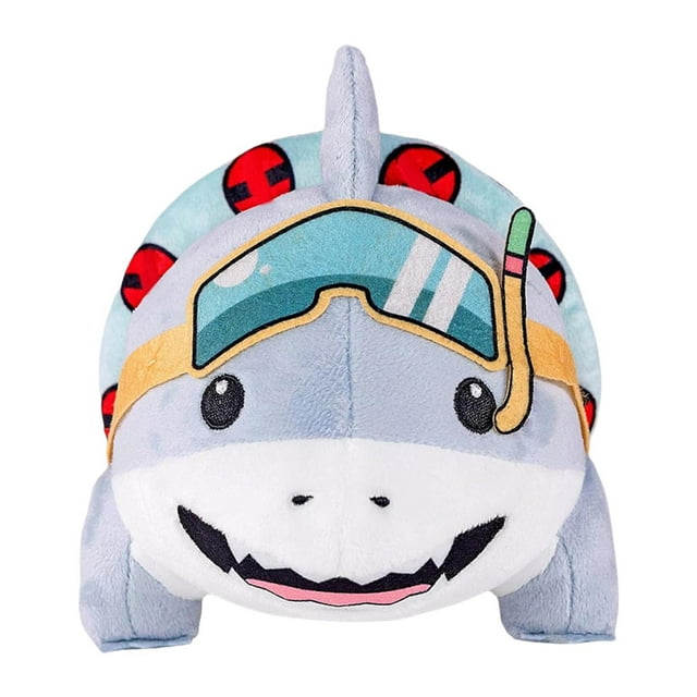 Adroable Juguete de Peluche Tiburón Animal de Peluche Decoración de Juguete, Figura de muñeca de Felpa Suave Juguete de Dibujos Animados Relleno para