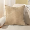 thumbnail image 2 of Leodye 1PCS Soft Woven Standard Pillowcases - Breathable Skin-friendly Decorative Pillow Shams -17.71x17.71in, 2 of 8