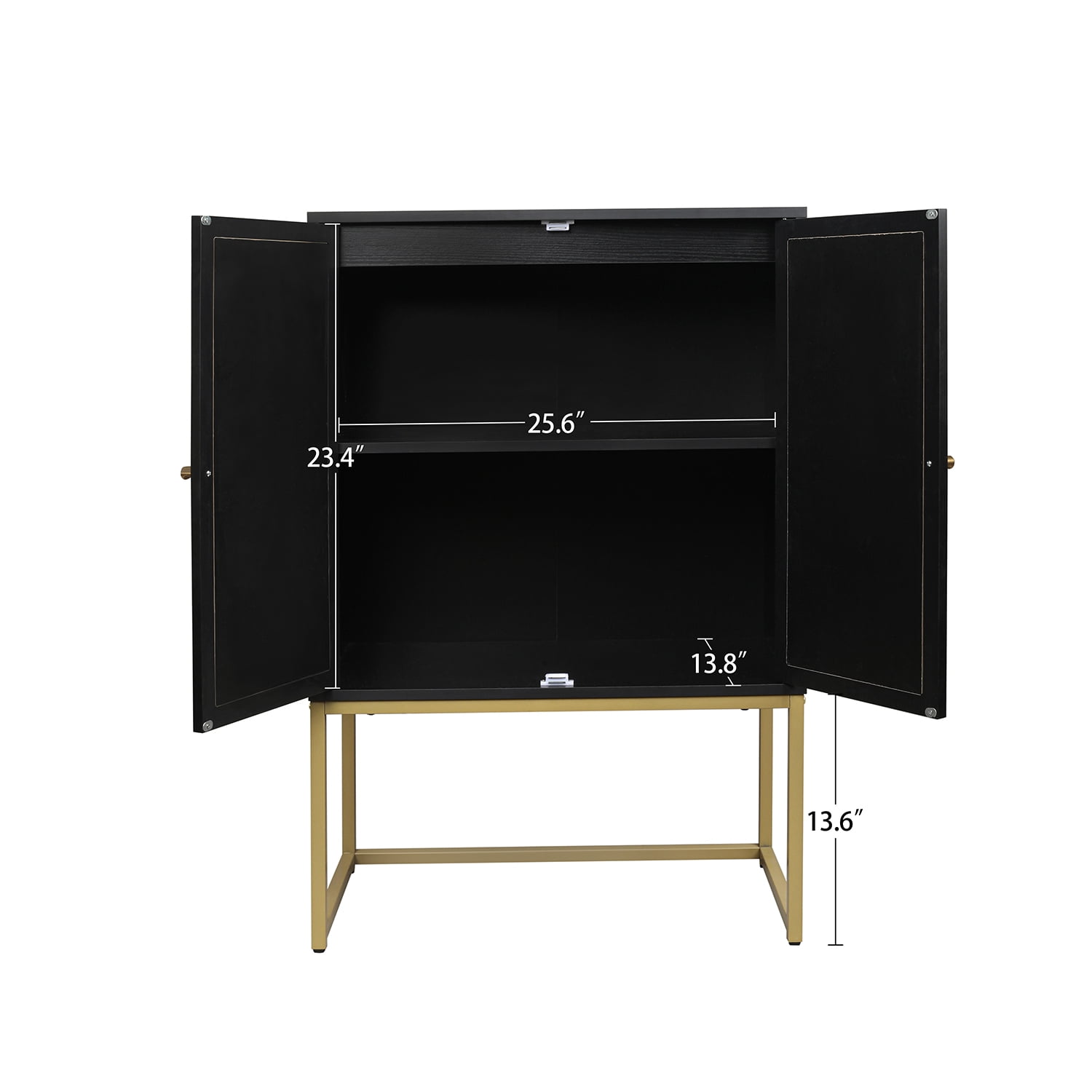 Kadyn Free Standing Cabinet, Floor Storage Cabinet with 2 Doors, Particle Board Kitchen Storage Cabinet for Hallway, White Kadyn Free Standing Cabinet, Floor Storage Cabinet with 2 Doors, Particle Board Kitchen Storage Cabinet for Hallway, White