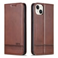 thumbnail image 4 of Allytech Wallet Case for Apple iPhone 15 Plus, iPhone 15 Plus Cover, Vintage PU Leather Business Type Cards Holder Stand Shockproof Protective Phone Case Cover for Apple iPhone 15 Plus -Brown, 4 of 11