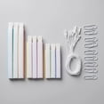 thumbnail image 6 of FWSA WRAPS Pastel Paper Flowers Decorations For Wall,Hanging Fans Floral Backdrop Decoration,Set of 9 Blue,Pink,Purple,Yellow, 6 of 6