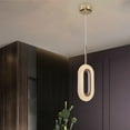 thumbnail image 4 of Iluminación colgante colgante moderna para dormitorio, cocina, entrada, baño LED Luz Zulema Colgante de luz, 4 of 7