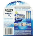 Schick Hydro 5 Blade Razor Cartridge Refill for Smooth Shave Pack of