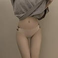 thumbnail image 2 of Gibobby Ropa interior de encaje sexy Tangas sin costuras para mujer Ropa interior Dama Cintura Tanga Tangas Color sólido(A,M), 2 of 3