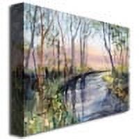 Trademark Art "River Reflections" Canvas Art by Ryan Radke