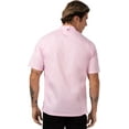 thumbnail image 2 of Chef Works Men's Springfield Chef Coat, Pink Chef Jacket with Cool Vent Side Panels, Small, 2 of 6