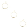 thumbnail image 1 of ZheElen Woman Anklet Exquisite Jewelry Accessory Simple Style Ankle Decoration Foot Chains Ankles Chain for Dress Decor Golden 3Set, 1 of 6