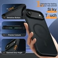 thumbnail image 6 of BENTOBEN Case for iphone Air Compatible with Mag-Safe 6.5" Metal Frame Slim Tpu Matte Shockproof Protective Cover Black, 6 of 7