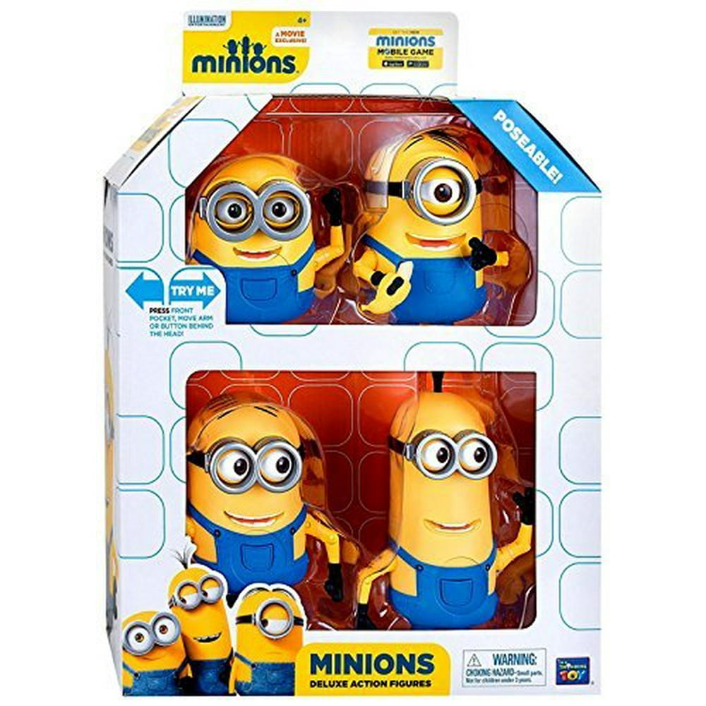 Despicable Me Minions Movie Minions Deluxe Exclusive 5 in. Action