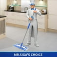 thumbnail image 3 of MR.Siga Microfiber Mop for Hardwood, Laminate, Tile Floor Cleaning- 3 Reusable Pads and 1 Plastic Scraper Included, 3 of 10